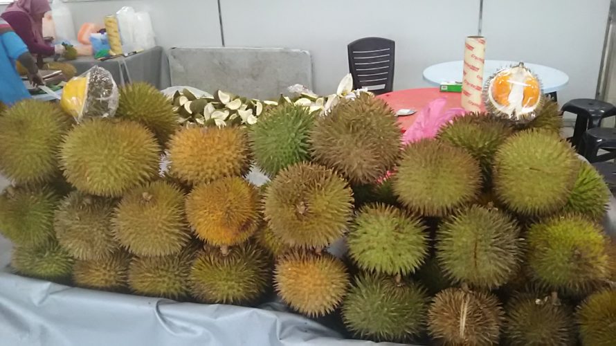 【ブルネイ】ブルネイ観光で初めてドリアンを食べてみた