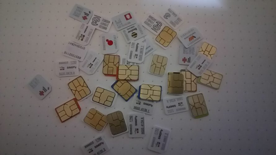 【SIMカード】ヨーロッパへ行くなら SIMカードがおすすめ