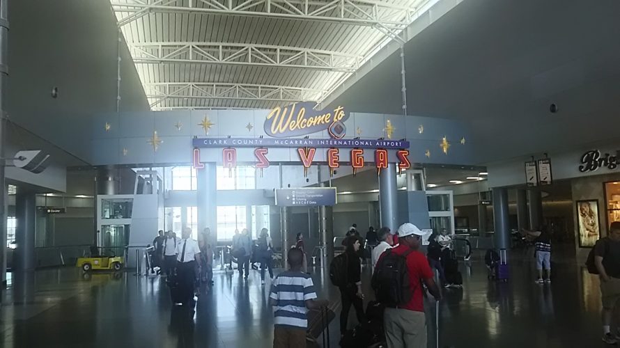 【アメリカ】ラスベガス マッカラン国際空港にはカジノがたくさんあるよ!